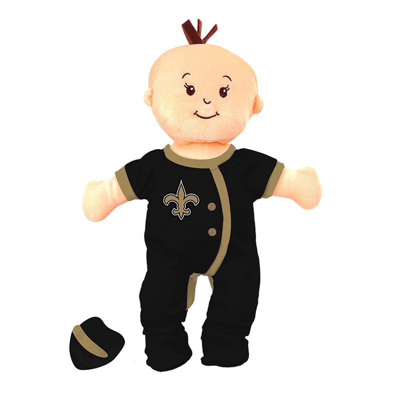 Baby Fanatic Wee Baby Fan Doll - NFL New Orleans Saints, 1 of 4