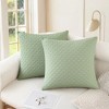 REGALWOVEN Geometric Pattern Soft Cozy Throw Pillow Covers for Living Room Sofa Home Decor 2 Pcs - 2 of 4