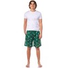 Harry Potter Pajamas Hogwarts House Crest All Over Print Pj Sleep Shorts - 2 of 4