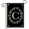 Briarwood Lane Everyday Garden Flag 12x18 For Outdoor Briarwood Lane Classic Monogram Letter C Garden Flag Flags For Outside - 2 of 4