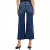 Women's High Rise Crop Wide Button Up Jeans - RISEN - 3 of 4