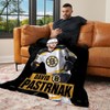 NHL Boston Bruins David Pastrnak Player Silk Touch Throw Blanket 50x60 Inches - 2 of 4