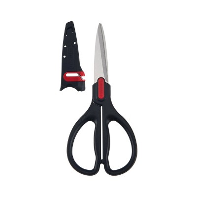 Farberware Edgekeeper All Purpose Shears with Sharpening Blade Cover
