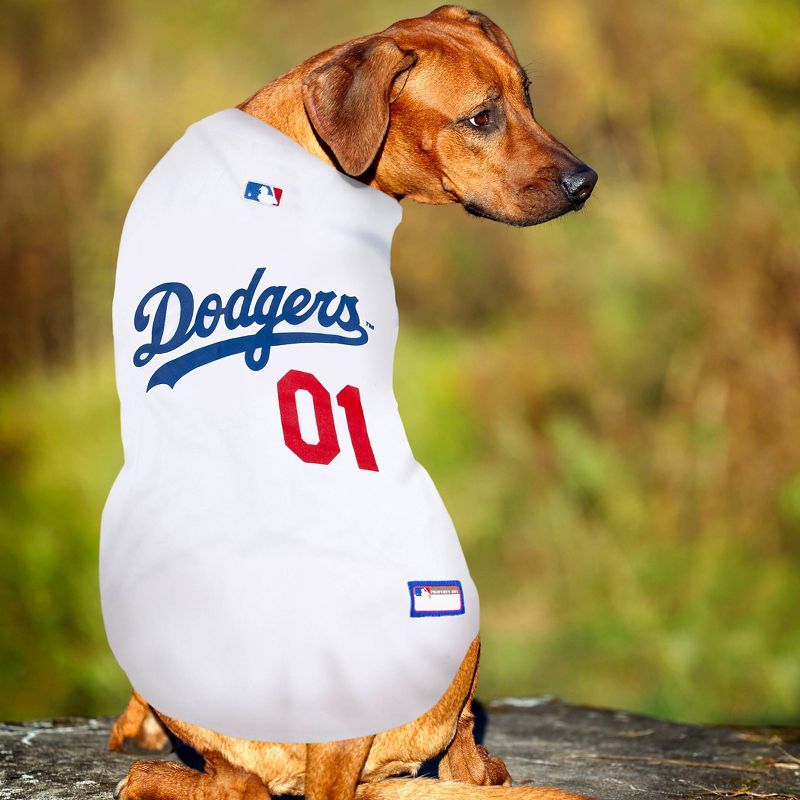 MLB Los Angeles Dodgers Baseball Pets Jersey, 3 of 5
