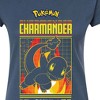 Women's - Pokémon - Charmander Retro Gamer Fitted Graphic T-Shirt - 2 of 3