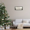 Stupell Industries Woodland Christmas Typography Black Framed Giclee Art - 2 of 4