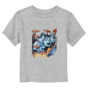 Dr. Seuss Horton Hears a Who Painting  T-Shirt - Athletic Heather - 5T - 1 of 3