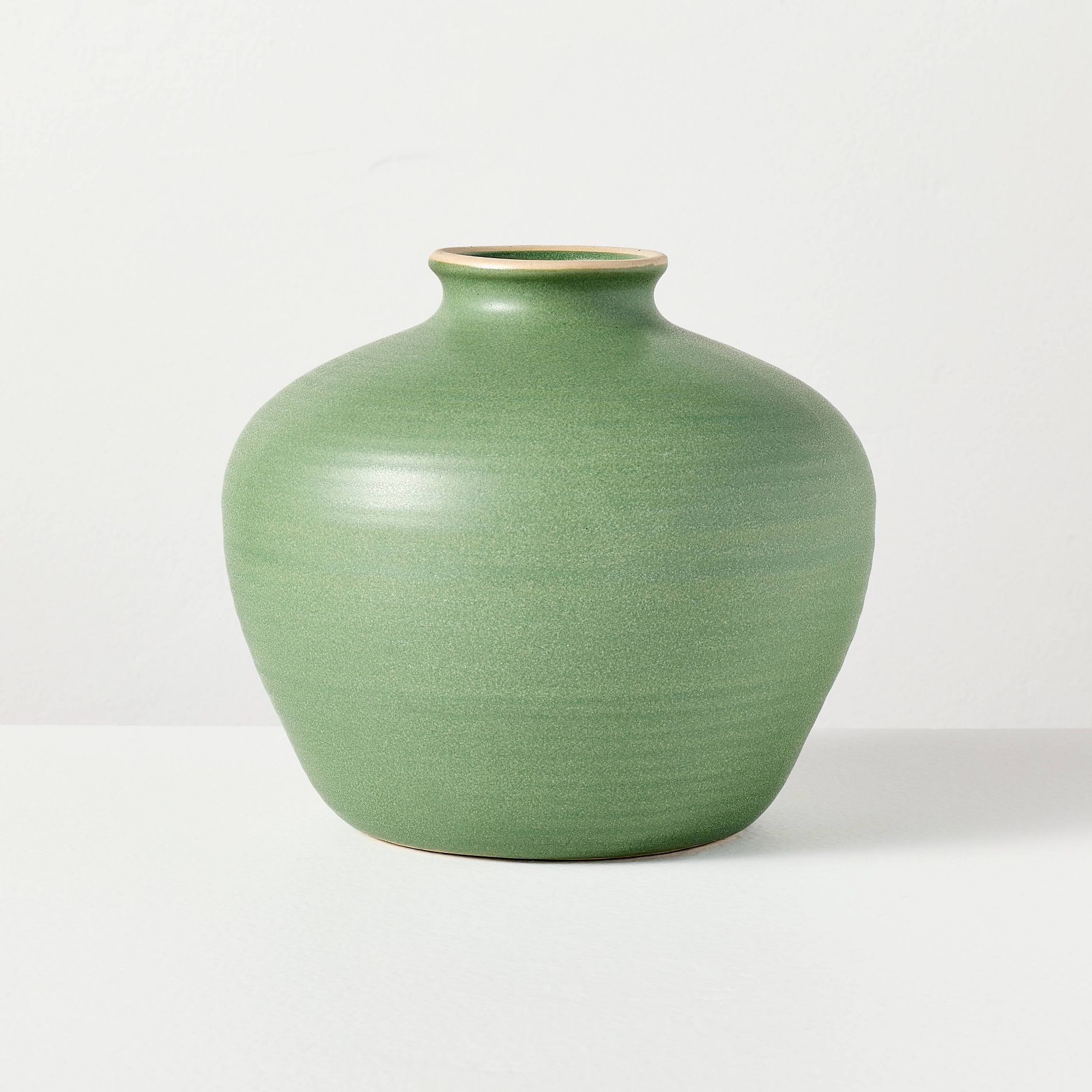 5.5" Ceramic Vase Green - Hearth & Hand™ with Magnolia