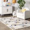 Nuloom Kaarina Multi Rainbow Kids Fringe Area Rug, 3' x 5', Blue - 2 of 4