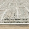 Captiv8e Designs Cayden Casual Herringbone Ivory/Beige Rug - 4 of 4