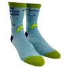 Crazy Dog T-Shirts Youth Hide And Seek Champion Socks Funny Loch Ness Monster Novelty Graphic Footwear - image 2 of 4