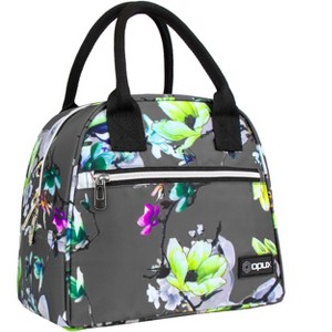 OPUX Insulated Lunch Box Women, Cooler Bag Tote Girls Kids Teen Adult, Soft Reusable Thermal Meal Prep Purse - 1 of 4