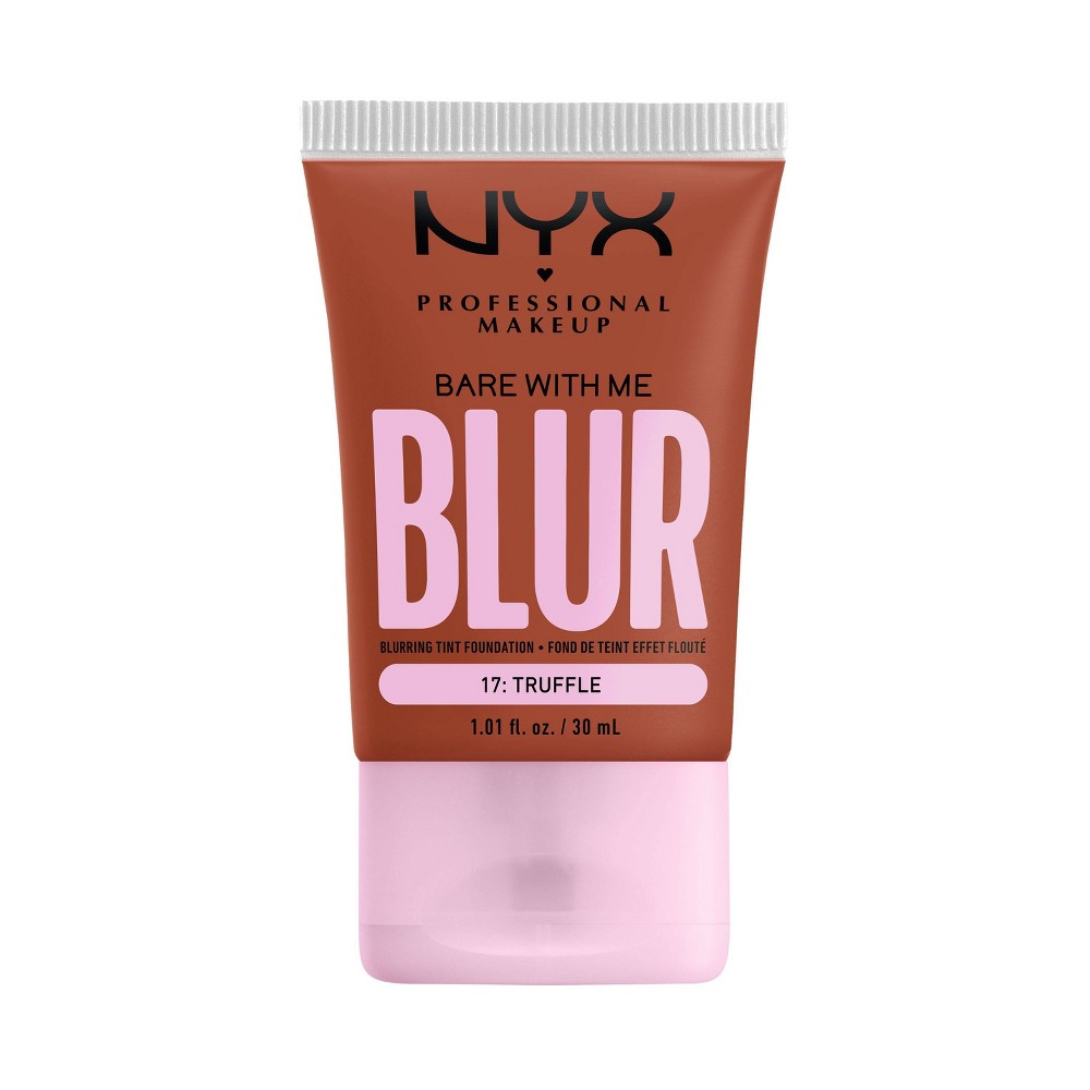 Photos - Other Cosmetics NYX Professional Makeup Bare With Me Blur Tint Soft Matte Foundation - 17 