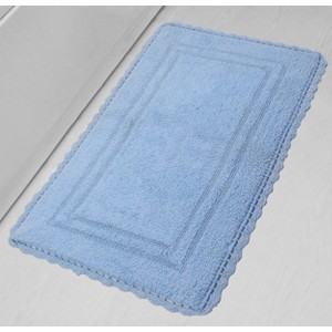 Casual Elegence Collection Cotton Reversible Tufted Bath Rug - Home Weavers - 1 of 4