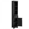 NicBex Tall Bathroom Storage Cabinet with Drawer,Bathroom Floor Cabinet with Adjustable Shelf,Freestanding Storage Cabinet for Bath/Living Room - 2 of 4
