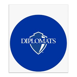 Franklin  Marshall College Primary Logo Automotive Car Window Locker Circle Bumper Sticker - 1 of 4