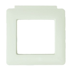 Swimline HydroTools Standard Swimming Pool or Spa Vanity Trim Skimmer Face Plate 8.5" - White/Green - 1 of 4