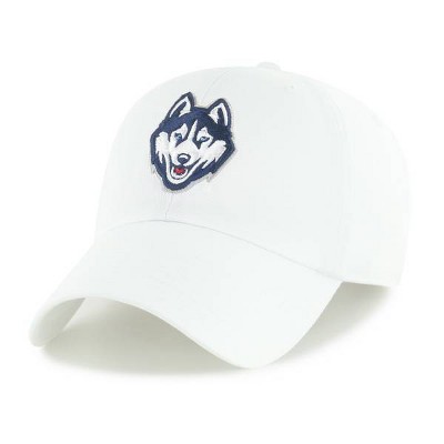 NCAA UConn Huskies Fabric Washed Relaxed Fit Baseball Hat