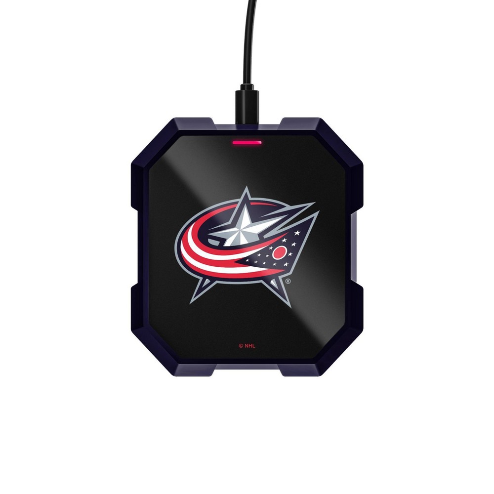 Photos - Charger NHL Columbus Blue Jackets Wireless Charging Pad