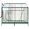 NicBex 6.3'*8.2'*7' Durable Polycarbonate Greenhouse Walk-in Greenhouse Kit with Rain Gutter, Ventilation for Backyard, Lawn, Green - 3 of 4