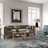  Metal Coffee Table in Gold - Henn&Hart - 4 of 4