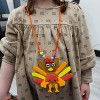 4E's Novelty Thanksgiving Necklace Crafts For Kids Bulk – 12 Pack DIY Turkey Necklace Craft for Kids With 4 Styles Great Thanksgiving Favors for Kids - 4 of 4