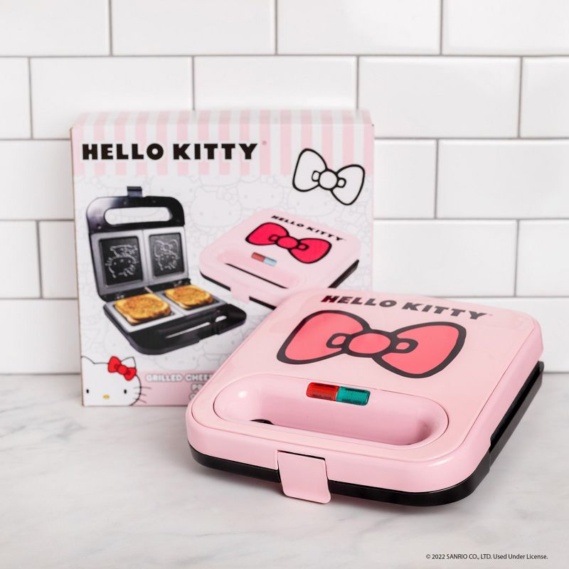 Uncanny Brands Hello Kitty Pink Grilled Cheese Maker, 5 of 10