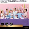 Plastic Tablecloth Disposable, Tablecloths for Rectangle Tables 54 inch. x 108 inch. Fits Tables Up to 8 Feet, Table Cloth for Party - SparkSettings - 2 of 4