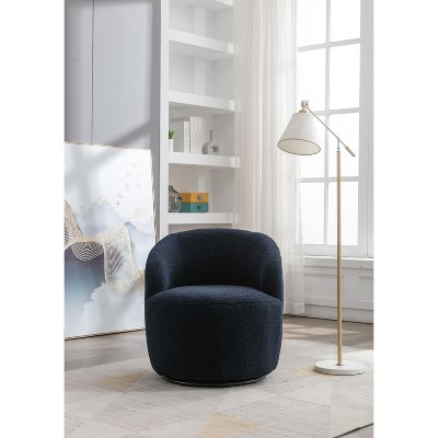 NicBex Swivel Barrel Chair Modern Accent Chair Armchair Comfy Chair Living Room Chair for Reading Room, Bedroom