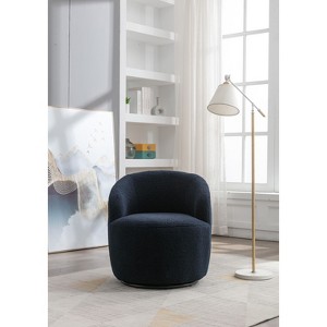 NicBex Swivel Barrel Chair Modern Accent Chair Armchair Comfy Chair Living Room Chair for Reading Room, Bedroom - 1 of 4