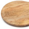 SEVOBAL Serving Platters Handmade Board for Cheese Charcuterie Presentations Entertaining Guests, Gifting to Cheese Lovers, Beige, 20"*15"*2" - 4 of 4
