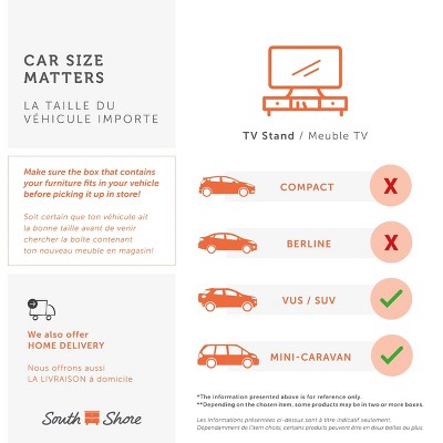 Gray Oak 75" TV Stand with Cabinet and Storage Shelves