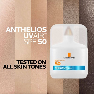 La Roche Posay Anthelios UV Air, UVA/UVB Protection Antioxidant Serum - 1.69 fl oz: SPF 50, Non-Toxic, Face Cream