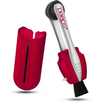 CarbonKlean Peeps Lens Cleaners, Red Soft Touch 1 each