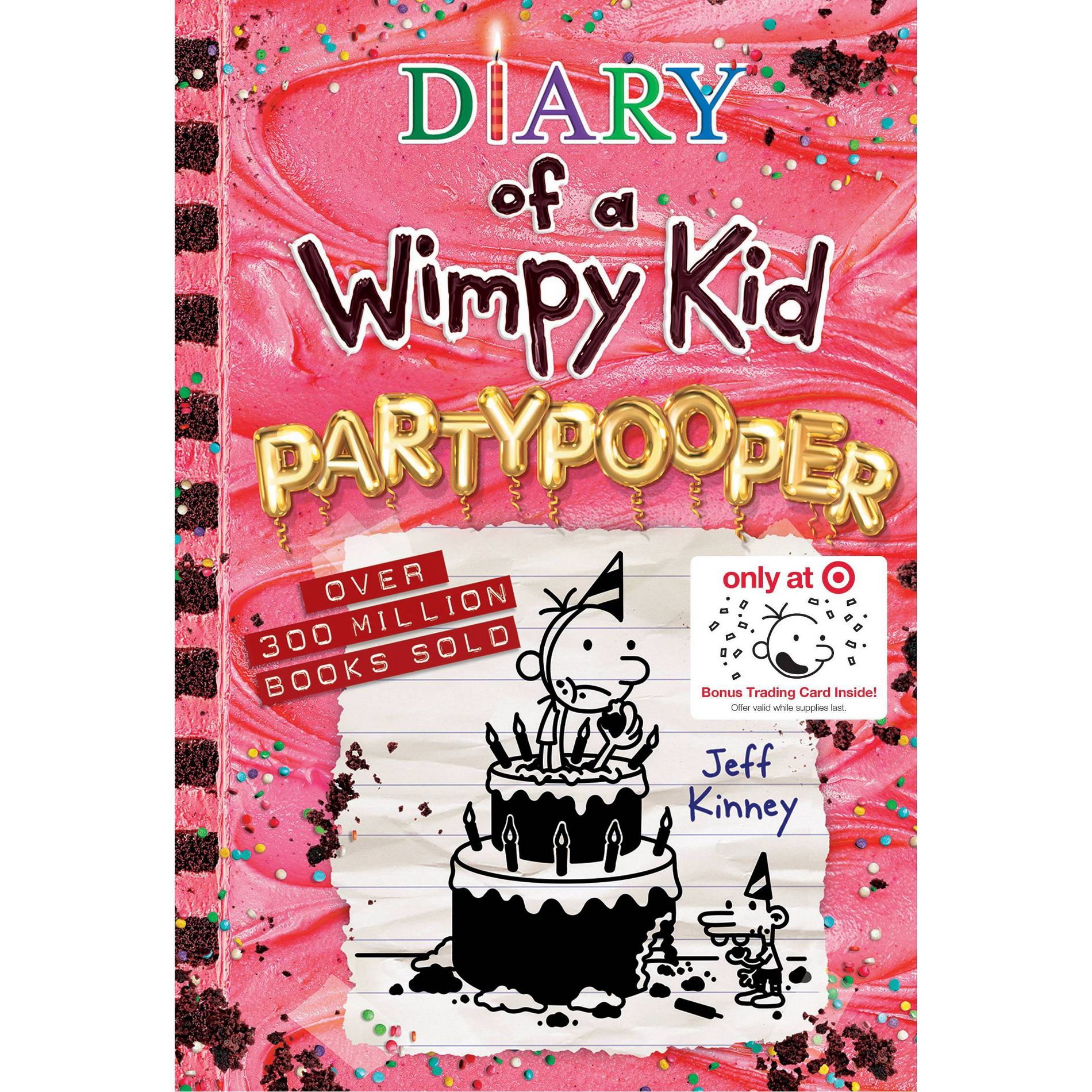 DWK 20: Partypooper - Target Exclusive Edition - by Jeff Kinney (Paperback)