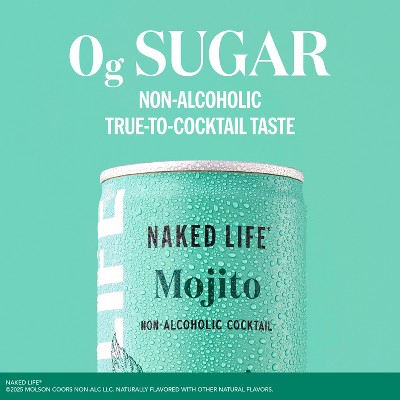 NAKED LIFE Non-Alcoholic Mojito - 4pk/8.4 fl oz Cans