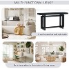 NicBex Modern Console Table with Wood Top,Long Narrow Entryway Table,Foyer Tables for Entryway,Hallway,Living Room,Corridor - 4 of 4