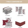 Nanshing 7pc Queen Anthony Comforter Set Red - 4 of 4