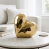 Creative Abstract Ceramic Heart Sculpture, Room, Office Decor or Gift - 3 of 4