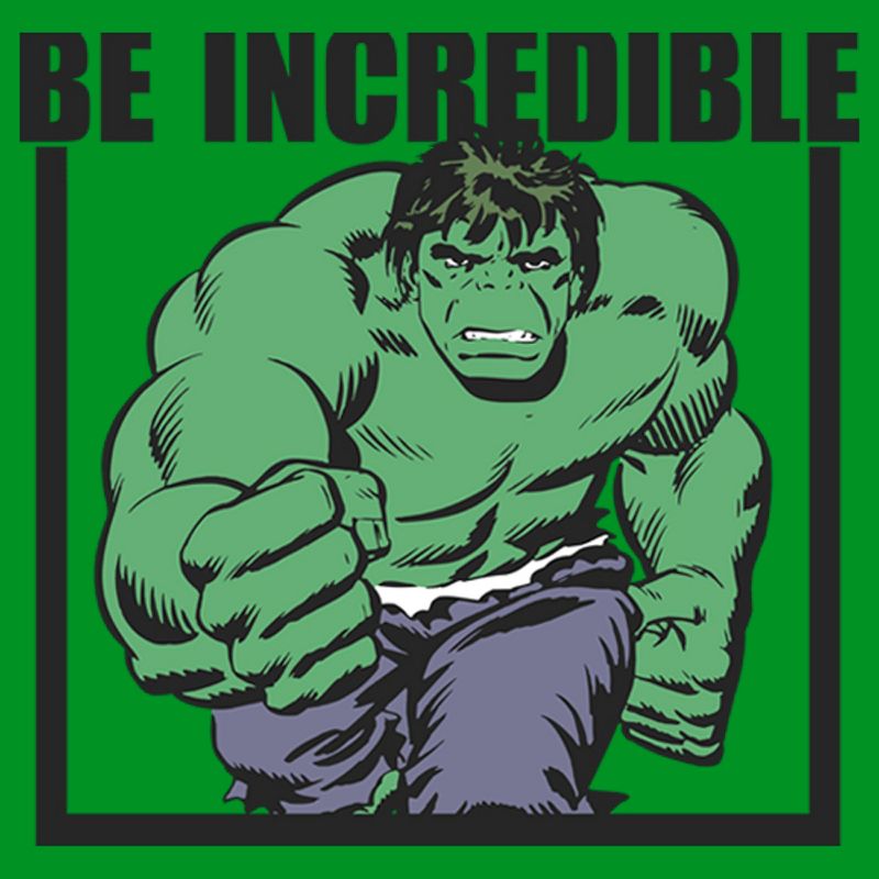 Boy's Marvel Hulk Be Incredible T-Shirt, 2 of 5