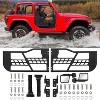 Off-Road Half Doors, Wrangler JL/JLU & JT Compatible, Steel Tubular Construction, Adventure-Ready, Set of 2 - 2 of 4