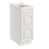 CASAINC 12 in. W x 24 in. D x 34.5 in. H Base Kitchen Cabinet with 3 Soft-Close Drawers – Plywood RTA Cabinets - 2 of 4