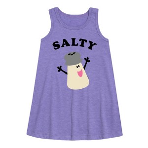 - Blue's Clues & You! - Mr. Salty Graphic Sleeveless Aline Dress - 1 of 2