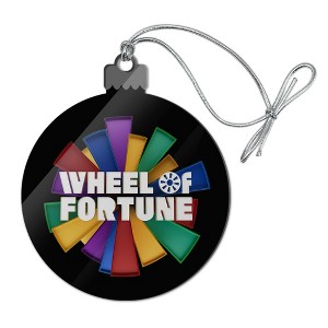 Wheel of Fortune Onion Logo Acrylic Christmas Tree Holiday Ornament - 1 of 4