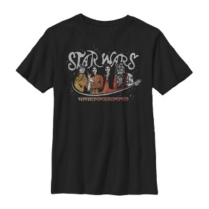 Boy's Star Wars Groovy Force Calling You T-Shirt - 1 of 4