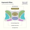 JIONJOY Memory Foam Ergonomic Contour Neck Pillows 1 Pack - 3 of 4