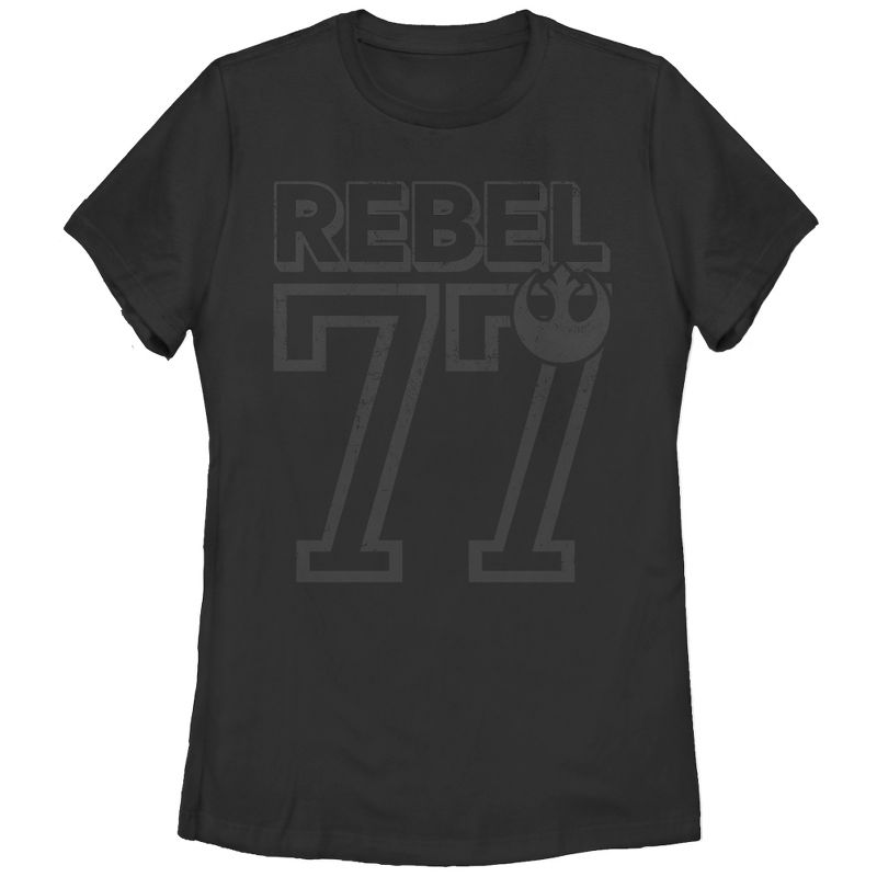 Women's Star Wars Rebel 77 T-Shirt, 1 of 4