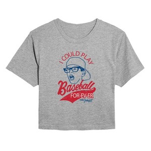 Women's - The Sandlot - Baseball Forever Cropped Graphic T-Shirt - 1 of 4