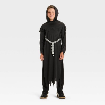 Kids' Reaper Halloween Costume Robe - Hyde and EEK! Boutique™ Black