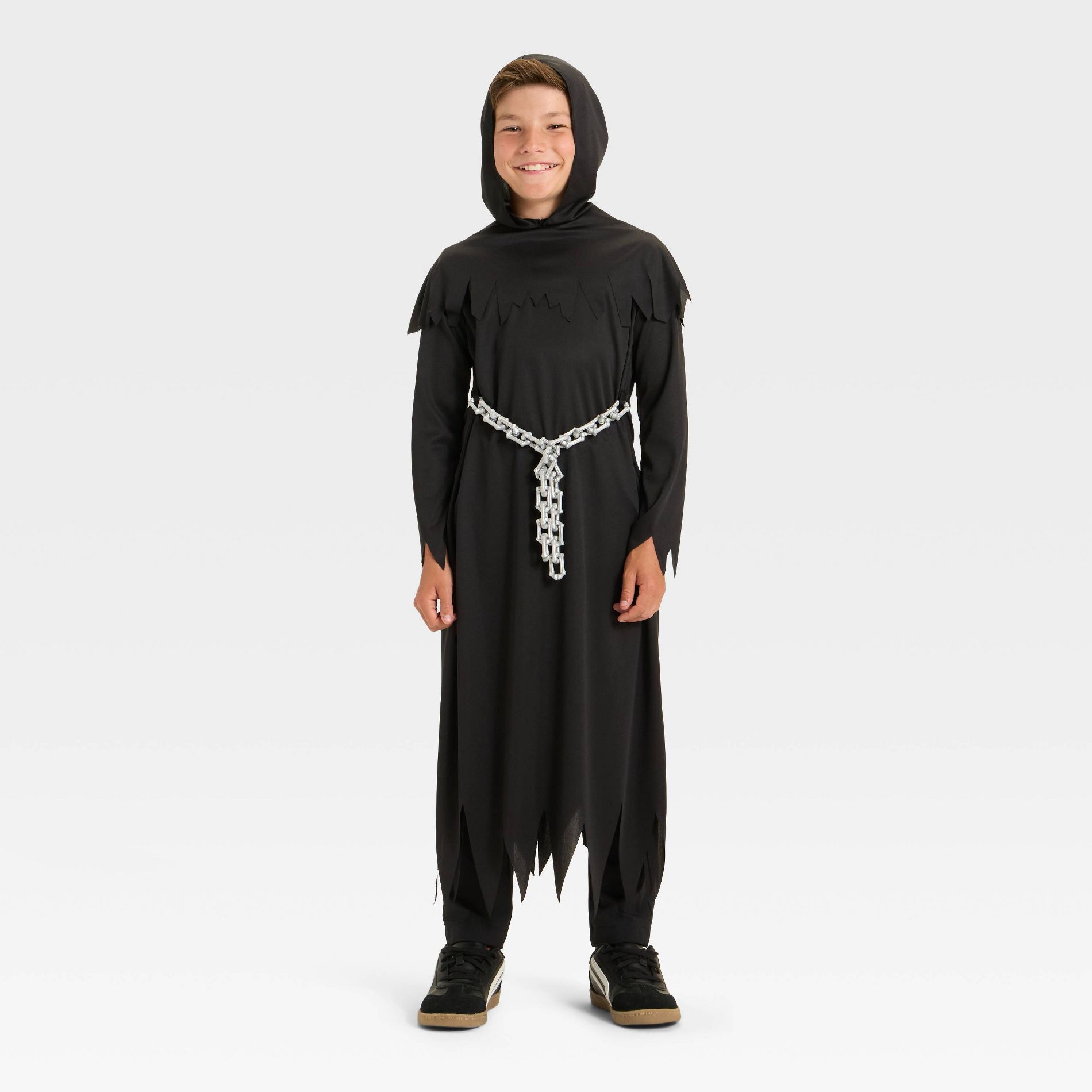 Kids' Reaper Halloween Costume Robe - Hyde and EEK! Boutique™ Black